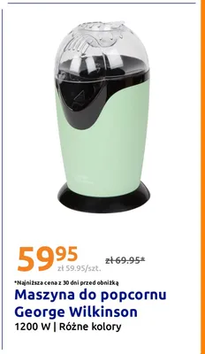 Maszyna do popcornu George Wilkinson promocja w Action