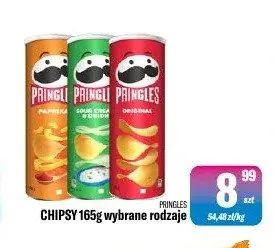 Chipsy Pringles promocja w Tomi Markt