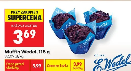 Muffin promocja w Biedronka