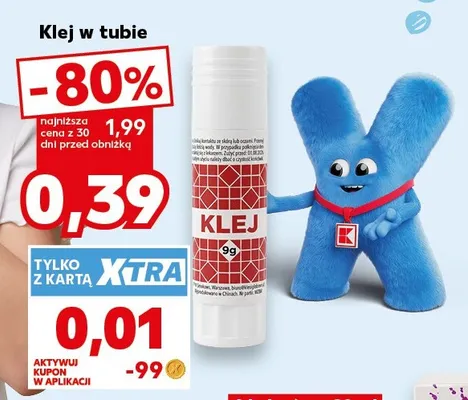 Klej w tubie K-Classic promocja w Kaufland