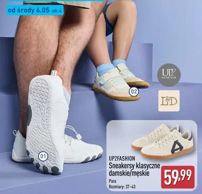 Buty dziecięce typu barefoot L&D promocja w Aldi