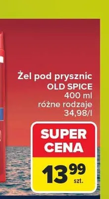 Żel pod prysznic Old Spice Captain promocja w Carrefour
