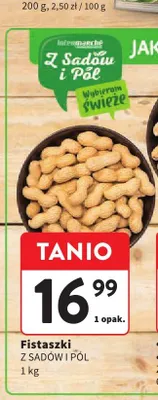 Fistaszki Z Sadów i Pól promocja w Intermarche