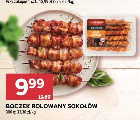 Boczek rolowany Sokołów promocja w Stokrotka