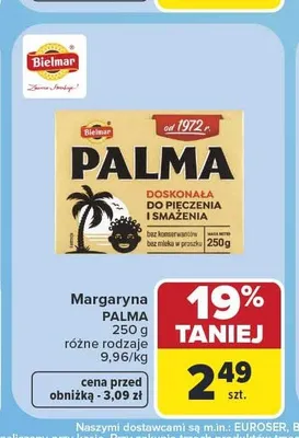 Margaryna Palma Bielmar promocja w Carrefour