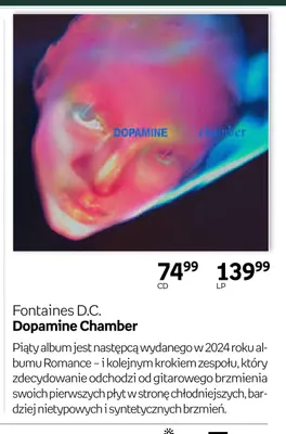 Płyta winylowa Fontaines D.C. Dopamine Chamber promocja w Empik