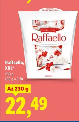 Czekoladki Raffaello, XXL promocja w Lidl