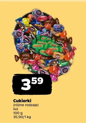 Cukierki promocja w Netto