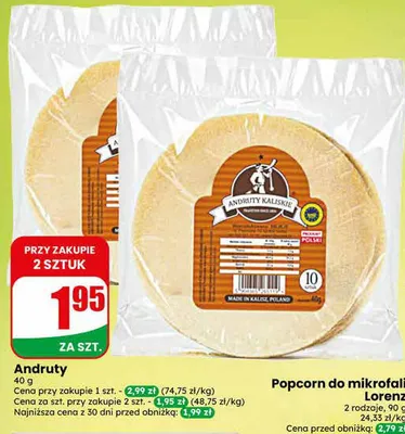 Andruty Kaliskie promocja w Dino