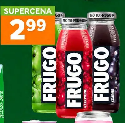 Napój Frugo zielone promocja w Stokrotka