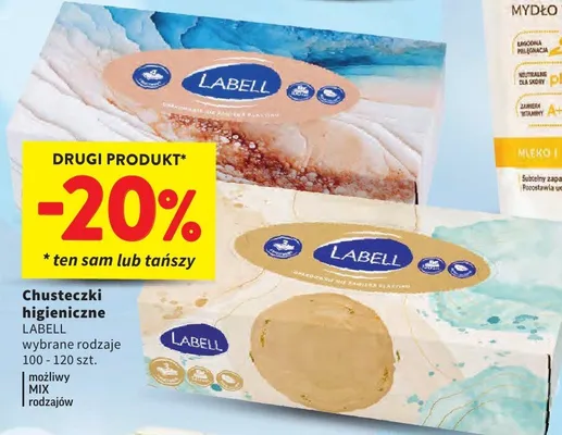 Chusteczki higieniczne promocja w Intermarche