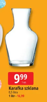 Karafka szklana promocja w Leclerc