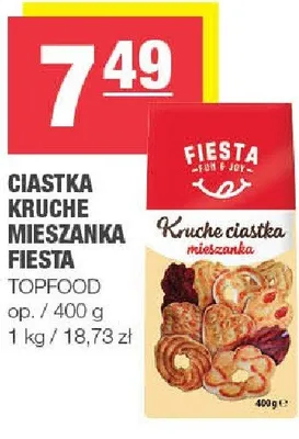 Ciastka kruche mieszanka promocja w SPAR