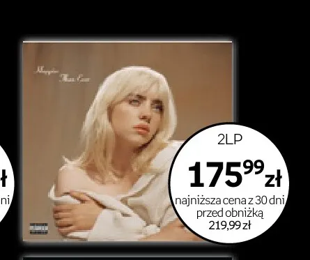 Płyta winylowa Billie Eilish Happier Than Ever 2LP promocja w Empik