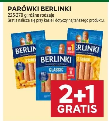 Parówki Berlinki promocja w Stokrotka