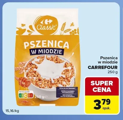Pszenica w miodzie Carrefour Classic promocja w Carrefour Market