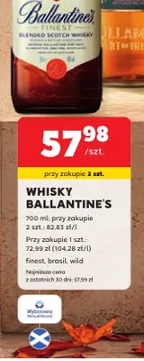 Whisky Ballantine's Wild promocja w Stokrotka