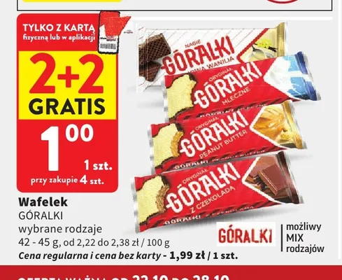 Wafelek Góralki promocja w Intermarche