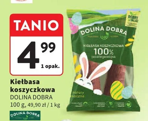 Kiełbasa kosyczkowa promocja w Intermarche