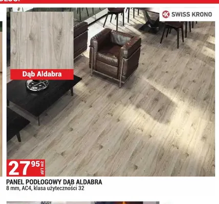 Panel podłogowy Dąb Aldabra Swiss Krono promocja w Merkury Market