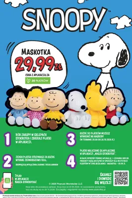 Maskotka Sally promocja w Stokrotka