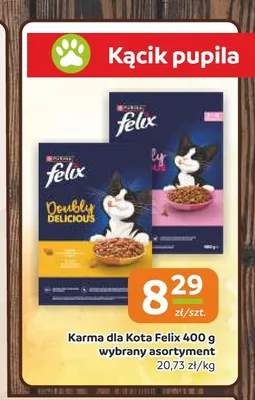 Karma dla kota Felix promocja w Społem Częstochowa