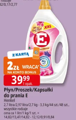 Płyn do prania promocja w Leclerc