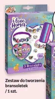 Zestaw do tworzenia bransoletek I Love Horses promocja w Empik