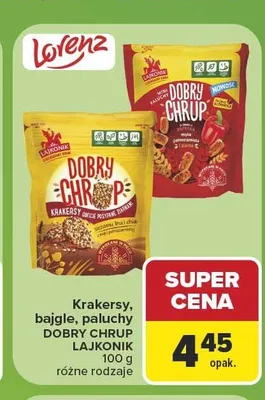 Paluchy Lajkonik Dobry Chrup promocja w Carrefour