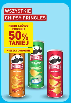 Chipsy Pringles Paprika promocja w Aldi
