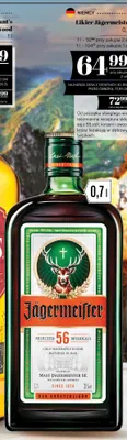 Likier Jägermeister promocja w POLOmarket
