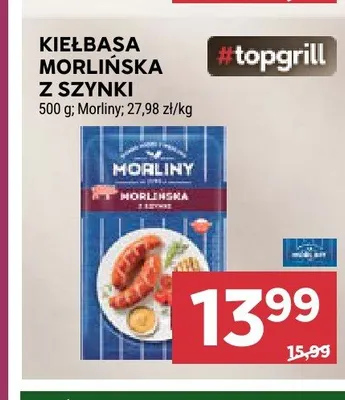 Kiełbasa Morlińska z szynki promocja w Stokrotka