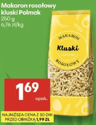 Makaron rosołowy kluski promocja w Delikatesy Centrum