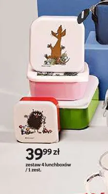 Zestaw 4 lunchboxów Moomin promocja w Empik