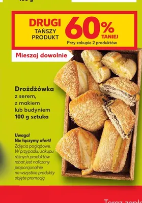 Drożdżówka z makiem promocja w Kaufland