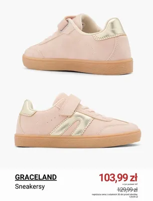 Sneakersy Graceland promocja w Deichmann
