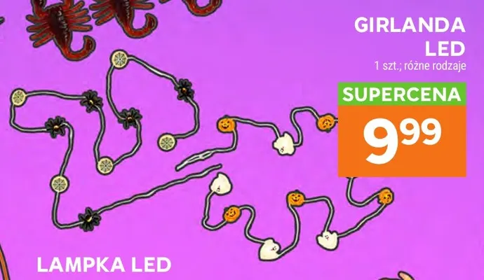 Girlanda LED promocja w Stokrotka