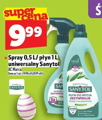 Spray 0,5 l/płyn 1 l uniwersalny promocja w TOPAZ