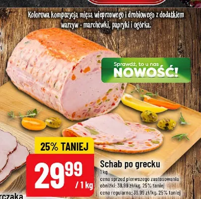 Schab po grecku promocja w POLOmarket