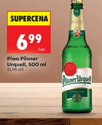 Piwo Pilsner Urquell promocja w Biedronka
