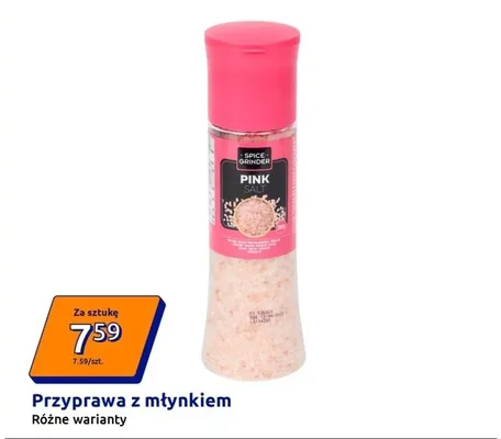 Przyprawa z młynkiem różne warianty promocja w Action