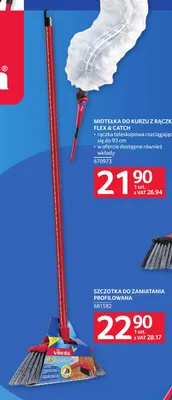 Szczotka do zamiatania profilowana Vileda promocja w Selgros