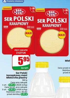 Ser Polski kanapkowy maxi promocja w Dino