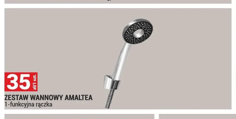 Zestaw wannowy Amaltea promocja w Merkury Market