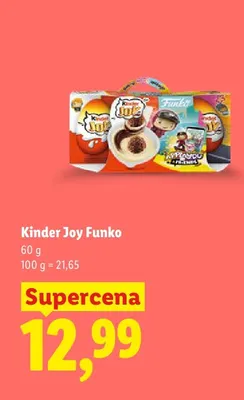 Kinder Joy Funko promocja w Lidl