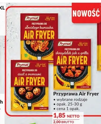 Przyprawa do skrzydełek jak z grilla Air Fryer Prymat promocja w Makro