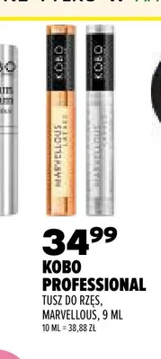 Tusz do rzęs Marvellous Kobo Professional promocja w Drogerie Natura