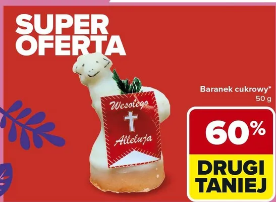 Baranek cukrowy promocja w Carrefour