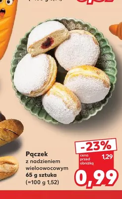 Pączek z nadzieniem wieloowocowym promocja w Kaufland
