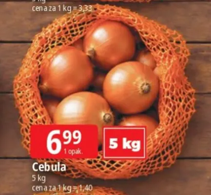 Cebula promocja w Leclerc